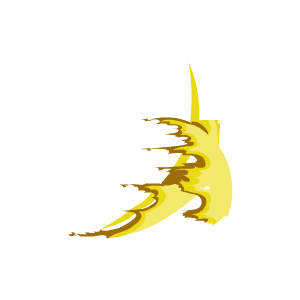 黄色半月斩 剑光