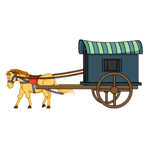 马和马车