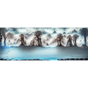 空荡的岩石路面